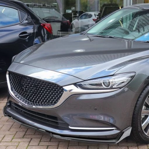 Mazda 3 Front Bumper Lip – Glossy Black 2014-2018