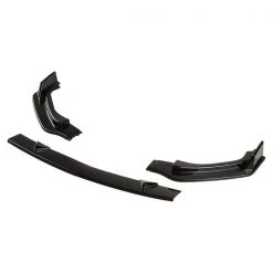 Infiniti Q50 Glossy Black Front Bumper 3 Piece Lip/Splitter 14-17