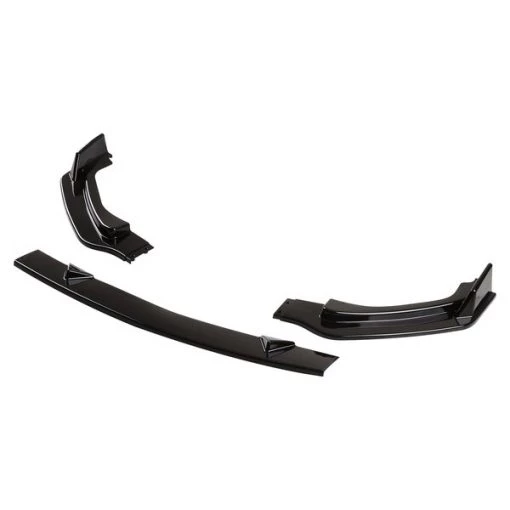 Infiniti Q50 Glossy Black Front Bumper 3 Piece Lip/Splitter 14-17