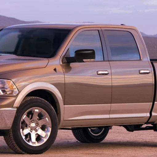 Dodge Ram Left Towing Mirror Power Heated- Black 09-12