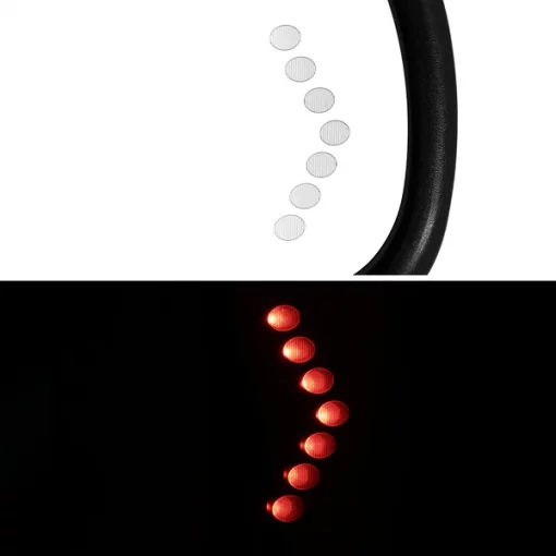 Chevy Silverado Right Towing Mirror Power Heated- Glossy Black 07-13