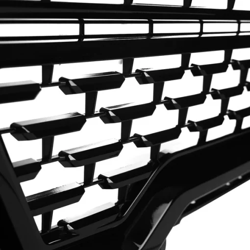 19-Up GMC Sierra 1500 Grille- Matte Black