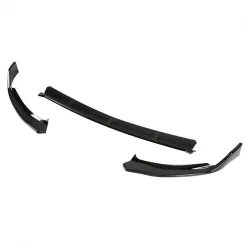 Spec-D Tuning Mercedes Benz W205 Front Bumper Lip - Glossy Black 2019-2020 4 Mercedes Benz W205 Front Bumper Lip – Glossy Black 2019-2020