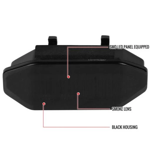 15-17 Ford Mustang Front Grille Light- Smoked