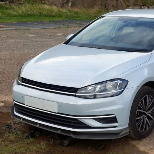 Volkswagen Golf Front Bumper Lip – Matte Black 2014-2017