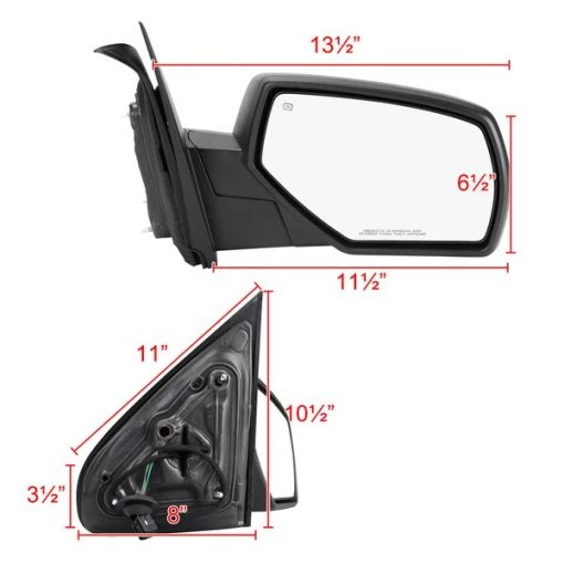 Gmc Sierra Or Chevy Silverado Right Side Mirror 2014-2016