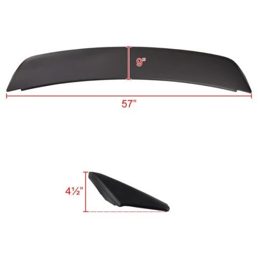 Ford Mustang Ducktail Style Rear Trunk Spoiler Wing Black 05-09