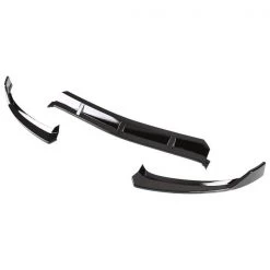 Mercedes Benz W205 Front Bumper Lip – Glossy Black 2015-2018