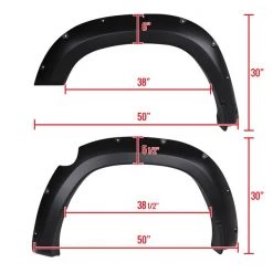 Dodge Ram Pocket Style Fender Flares 19-20