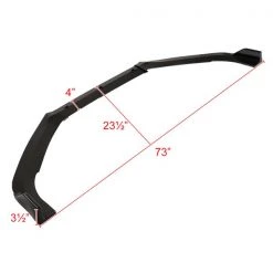 Honda Accord Glossy Black Front Bumper Lip 18-Up