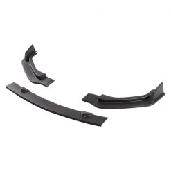 Infiniti Q50 Matte Black Front Bumper 3 Piece Lip/Splitter 14-17