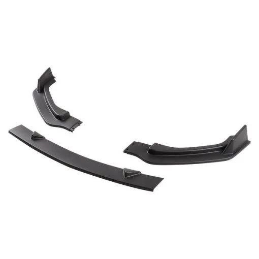 Infiniti Q50 Matte Black Front Bumper 3 Piece Lip/Splitter 14-17