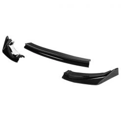 Honda Fit Poly Front Bumper Lip – Glossy Black 14-17