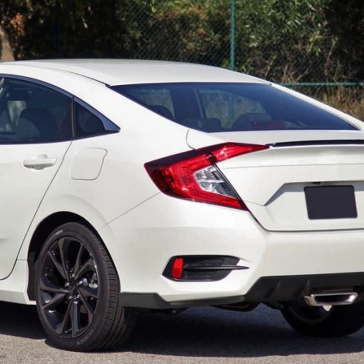 Honda Civic Rear Diffuser -Matte Black 2016-2019