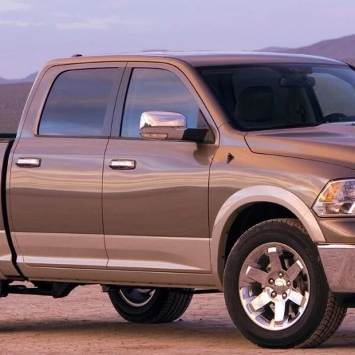 Dodge Ram Right Towing Mirror Power Heated- Chrome 09-12