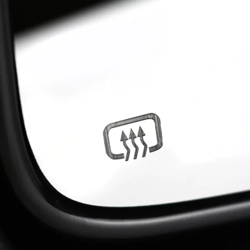 Dodge Ram Right Towing Mirror Power Heated- Chrome 09-12