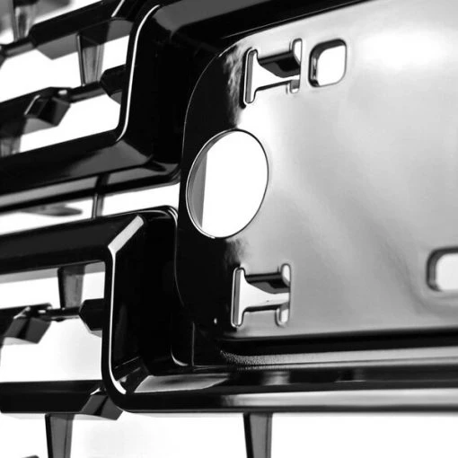 19-Up GMC Sierra 1500 Grille- Matte Black