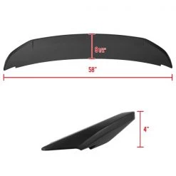 Ford Mustang Coupe Convertible Rear Wing Spoiler 10-14