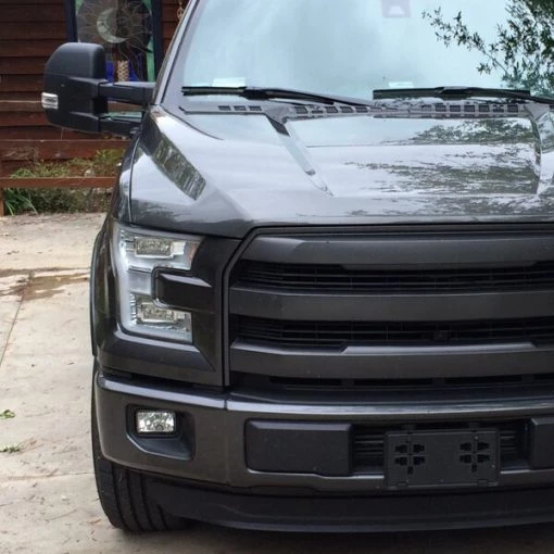 Ford F150 Black Texture Clear Signal Power Heated Mirrors 15-17