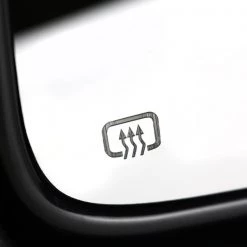 Dodge Ram Right Towing Mirror Power Heated- Chrome 13-19