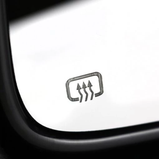 Dodge Ram Right Towing Mirror Power Heated- Chrome 13-19