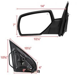 Gmc Sierra Or Chevy Silverado Left Side Mirror 2014-2016