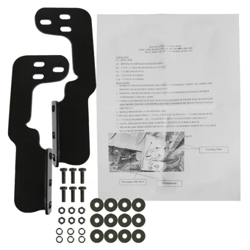 06-08 Dodge Ram 1500 S2 Bull Bar Black