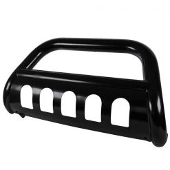 Spec-D Tuning 09-16 Dodge Ram Bull Bar With Skid Plate - Black 3 09-16 Dodge Ram Bull Bar With Skid Plate – Black