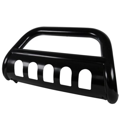 07-16 Chevrolet Silverado Bull Bar With Skid Plate – Black