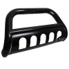 Spec-D Tuning 07-16 Toyota Tundra Bull Bar With Skid Plate - Black