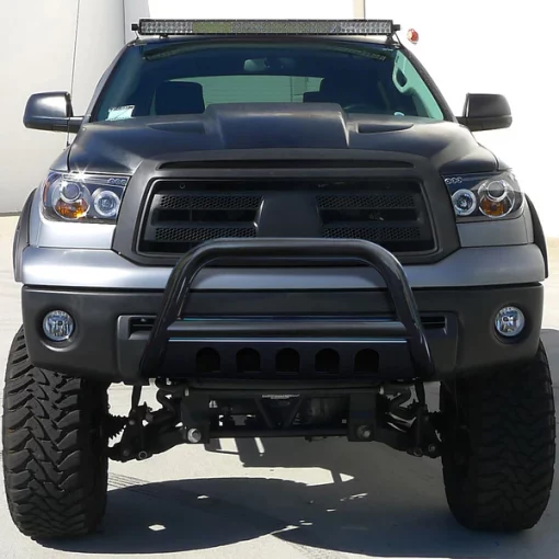 07-16 Toyota Tundra Bull Bar With Skid Plate – Black