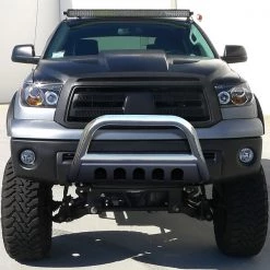 Spec-D Tuning 07-10 Toyota Tundra Bull Bar With Skid Plate 10 07-10 Toyota Tundra Bull Bar With Skid Plate