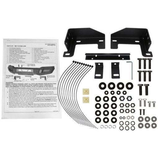 18-Up Ford F150 Front Bumper- Ld Style