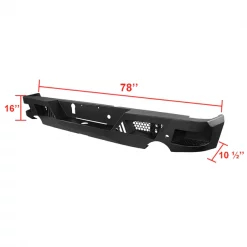 Spec-D Tuning 09-16 Dodge Ram 1500 Rear Bumper 9 09-16 Dodge Ram 1500 Rear Bumper
