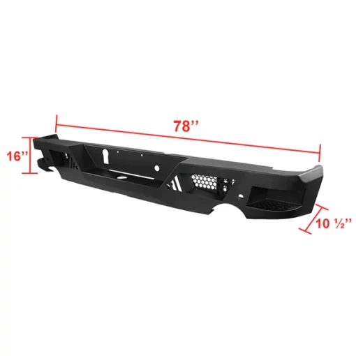09-16 Dodge Ram 1500 Rear Bumper