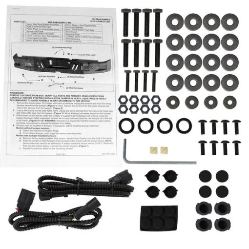 10-18 Dodge Ram 2500/3500 Rear Bumper