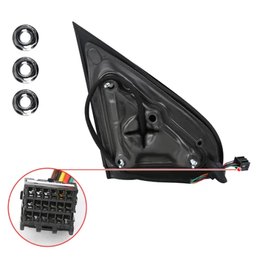 Gmc Sierra And Silverado Chrome Side Mirror – Left 2014-2016