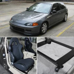 92-95 Honda Civic Seat Bracket – Pair