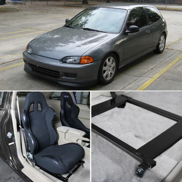 92-95 Honda Civic Seat Bracket – Pair