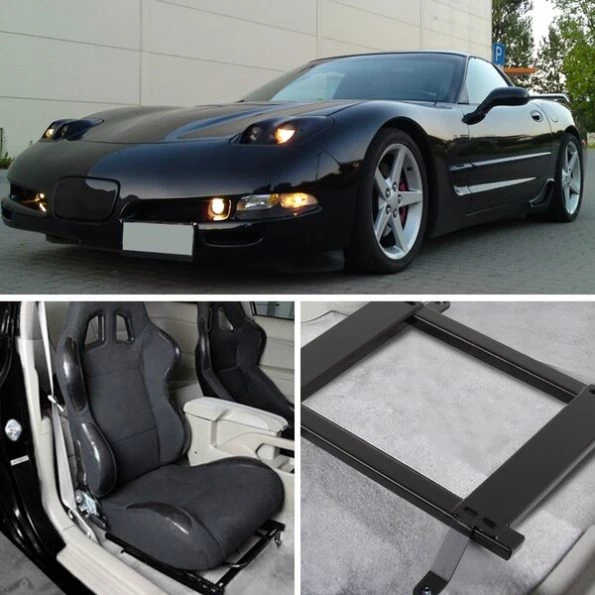 97-04 Chevrolet Corvette C5 Seat Bracket – Pair