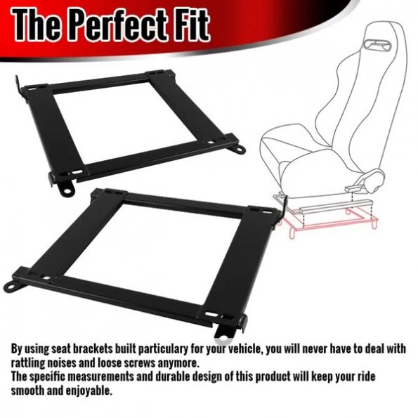 99-06 Bmw 3 Series E46 2 Door Seat Bracket – Pair