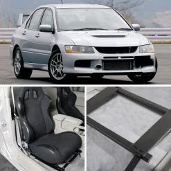 01-07 Mitsubishi Evolution Seat Bracket – Pair