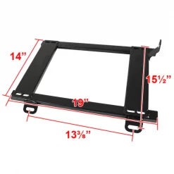 Spec-D Tuning 89-97 Mazda Miata Seat Bracket - Pair 7 89-97 Mazda Miata Seat Bracket – Pair