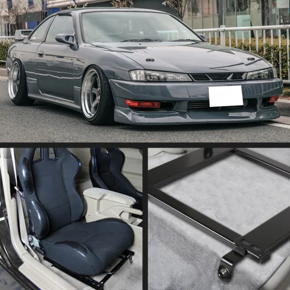 89-98 Nissan S13 S14 Seat Bracket – Pair