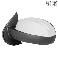 Spec-D Tuning Chevy Silverado Left Towing Mirror Power Heated- Chrome 07-13