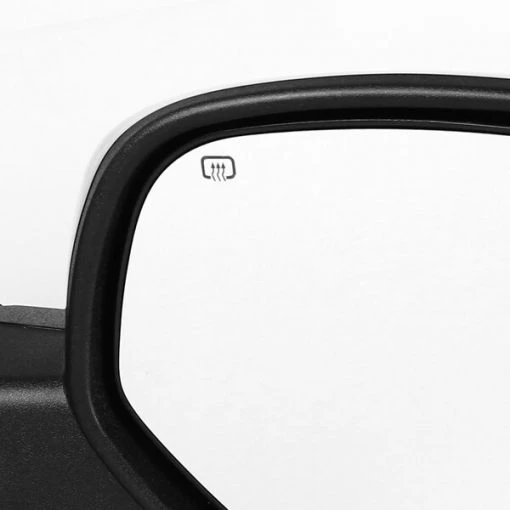 Chevy Silverado Right Towing Mirror Power Heated- Glossy Black 07-13