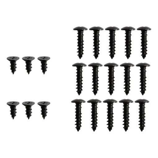 Honda Accord Black Front Bumper Lip 18-Up