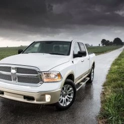 Dodge Ram Left Towing Mirror Power Heated- Black 13-19