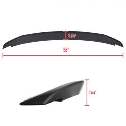 Ford Mustang Coupe Convertible Rear Wing Spoiler 10-14