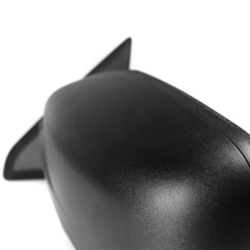 Dodge Ram Left Manual Towing Mirror- Black Texture 09-19